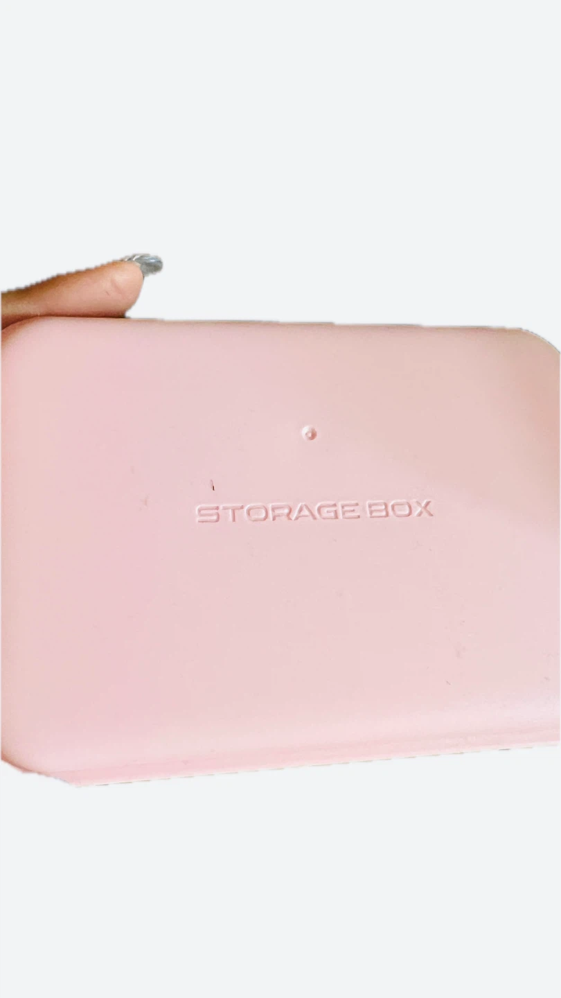 Pink Cable Clips with Storage Case - photo 2