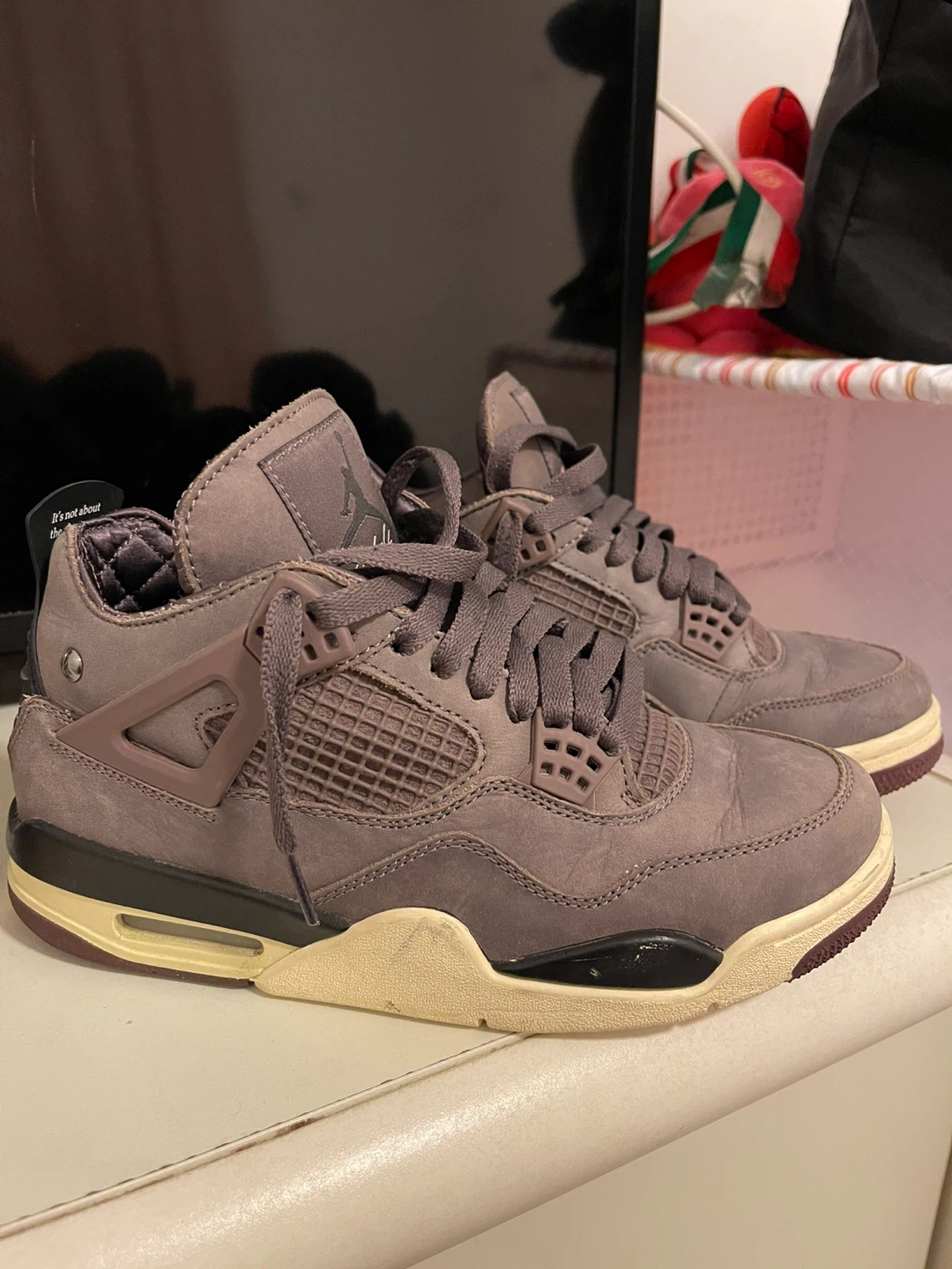 A Ma Maniére x Air Jordan 4 Violet Ore Men's Size 6