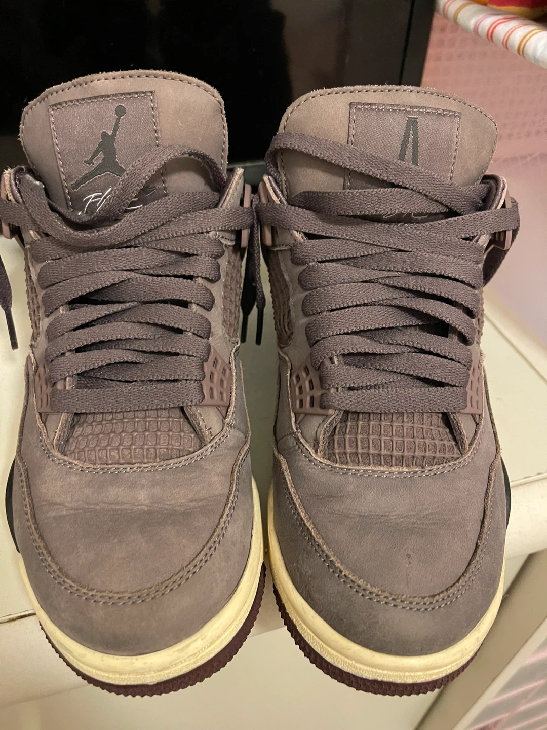 A Ma Maniére x Air Jordan 4 Violet Ore Men's Size 6 - photo 2