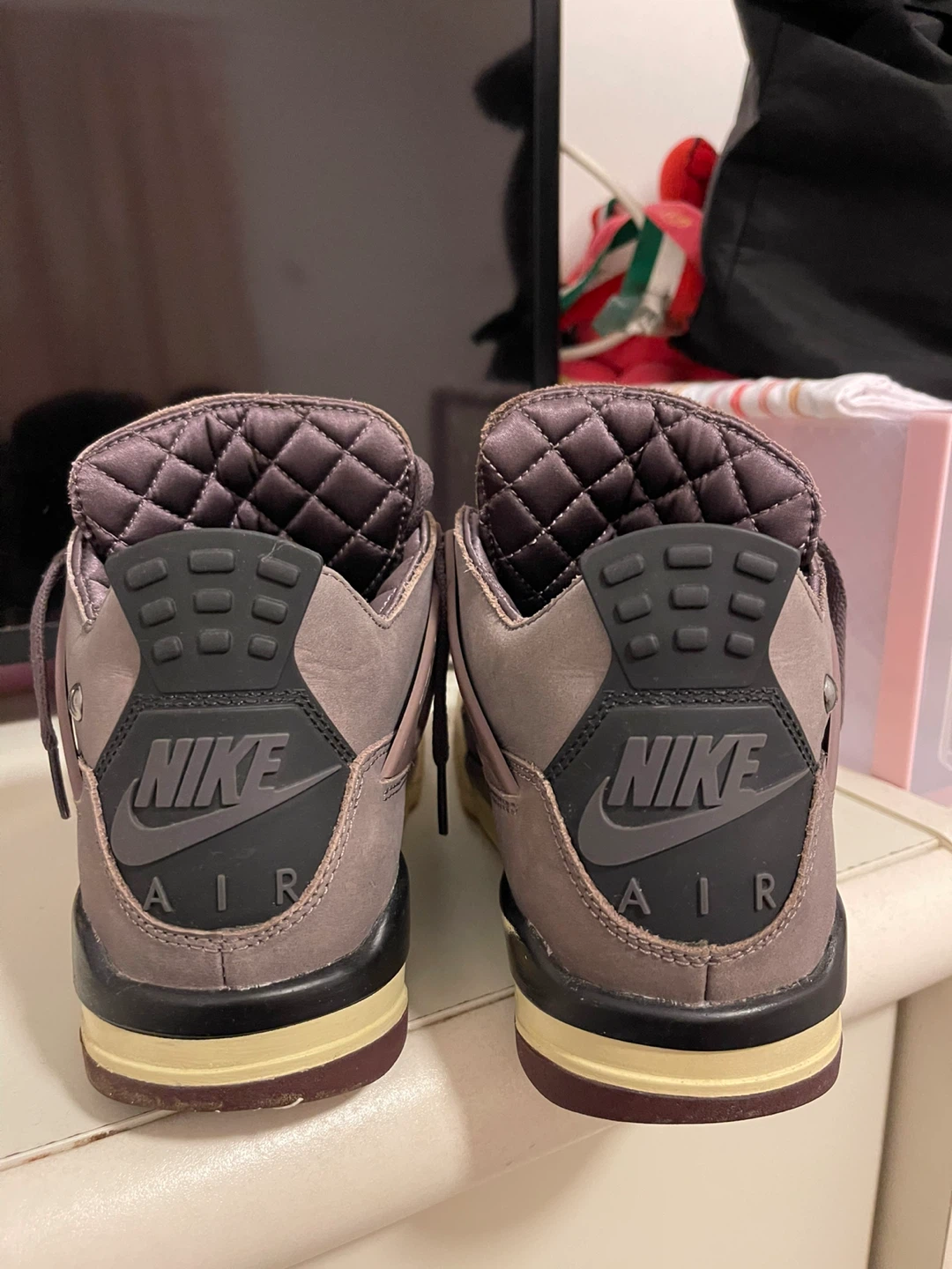 A Ma Maniére x Air Jordan 4 Violet Ore Men's Size 6 - photo 3