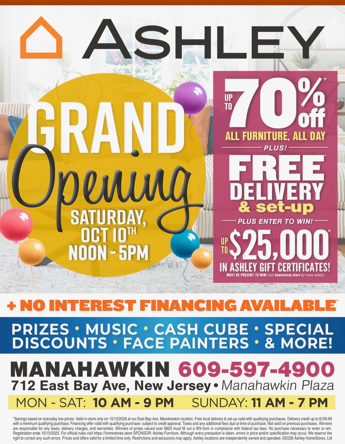 Grand Opening @ 712 East Bay Ave, Manahawkin