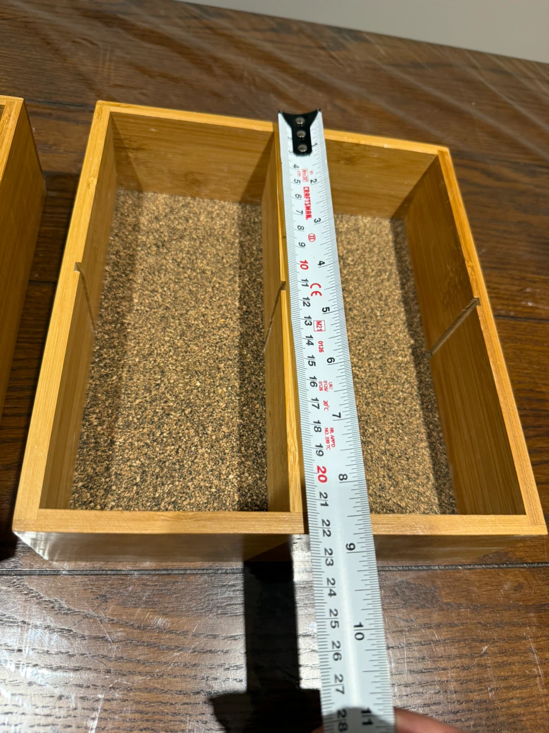 Set of 2 Bamboo Drawer Organizers - photo 5