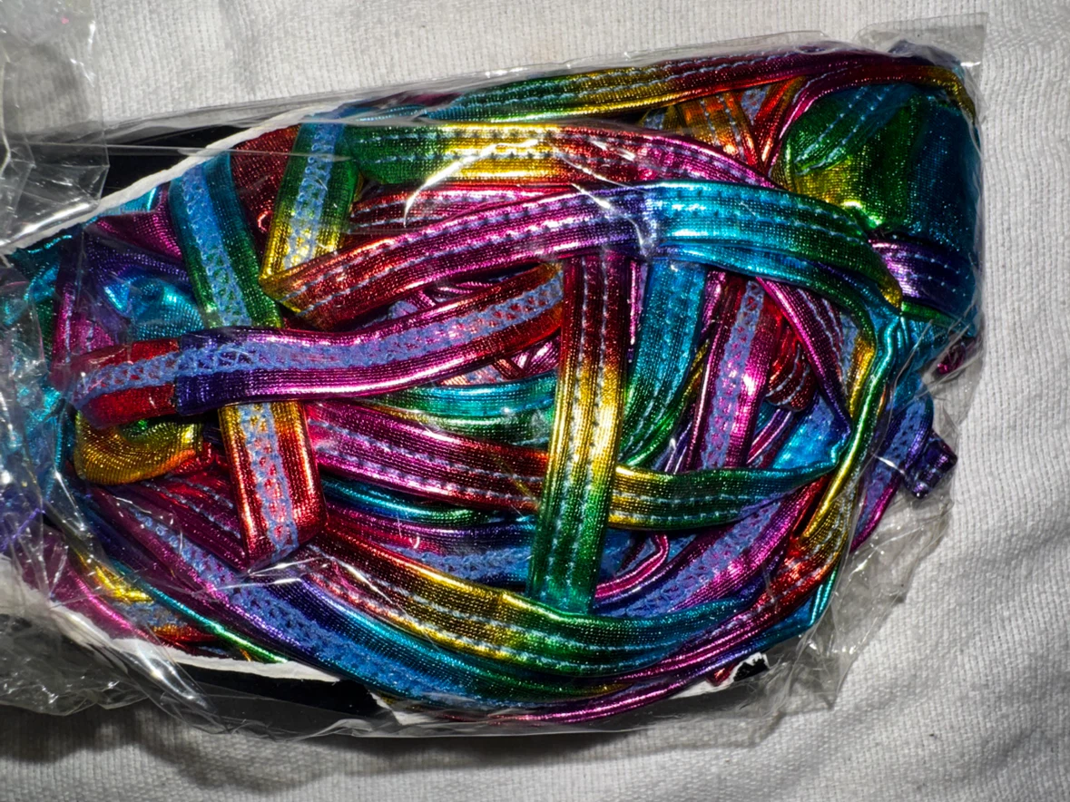 Metallic Rainbow Leg Wrap - photo 2