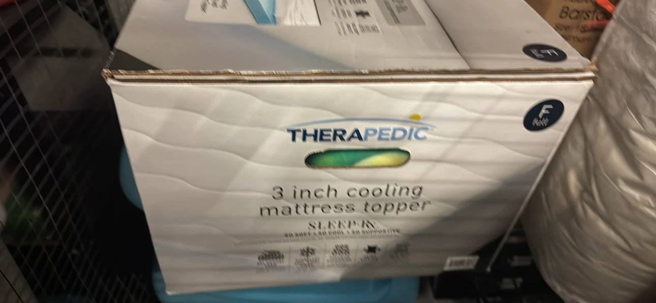 Therapedic 3-inch Cooling Mattress Topper - Full - photo 2