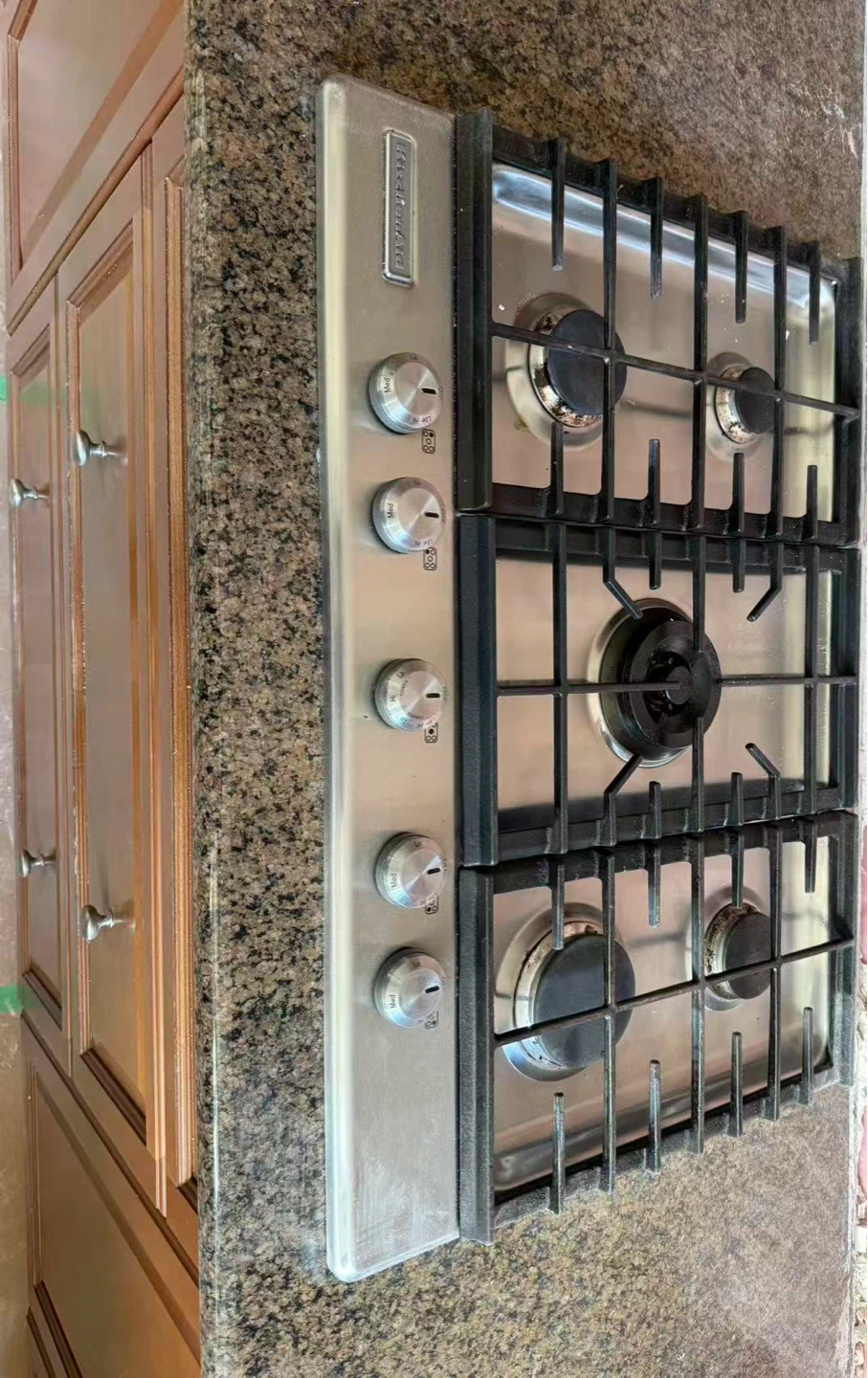 KitchenAid Stainless Steel Gas Cooktop