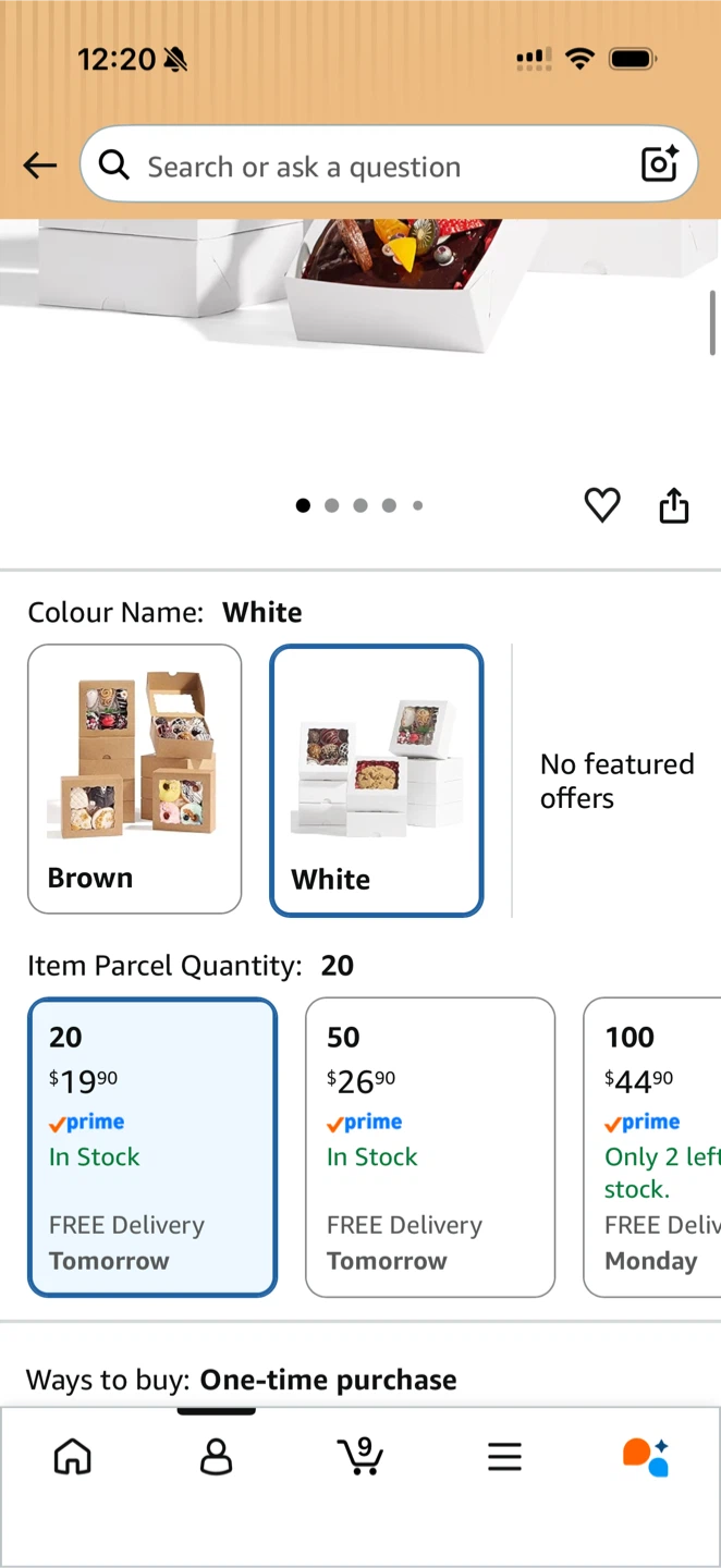 White Bakery Boxes 5x5x2 inches - photo 3
