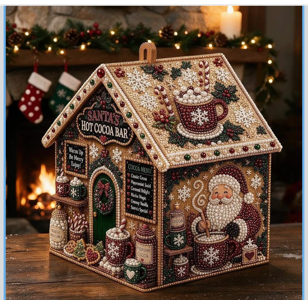 DIY 3D Nutcracker Toy Shop Diamond Painting Craft Kit