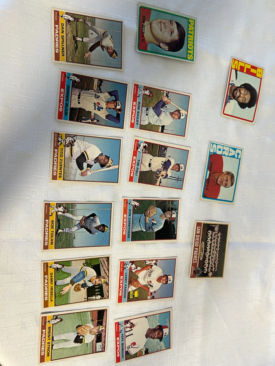 Collection of Vintage 1970s Baseball Cards