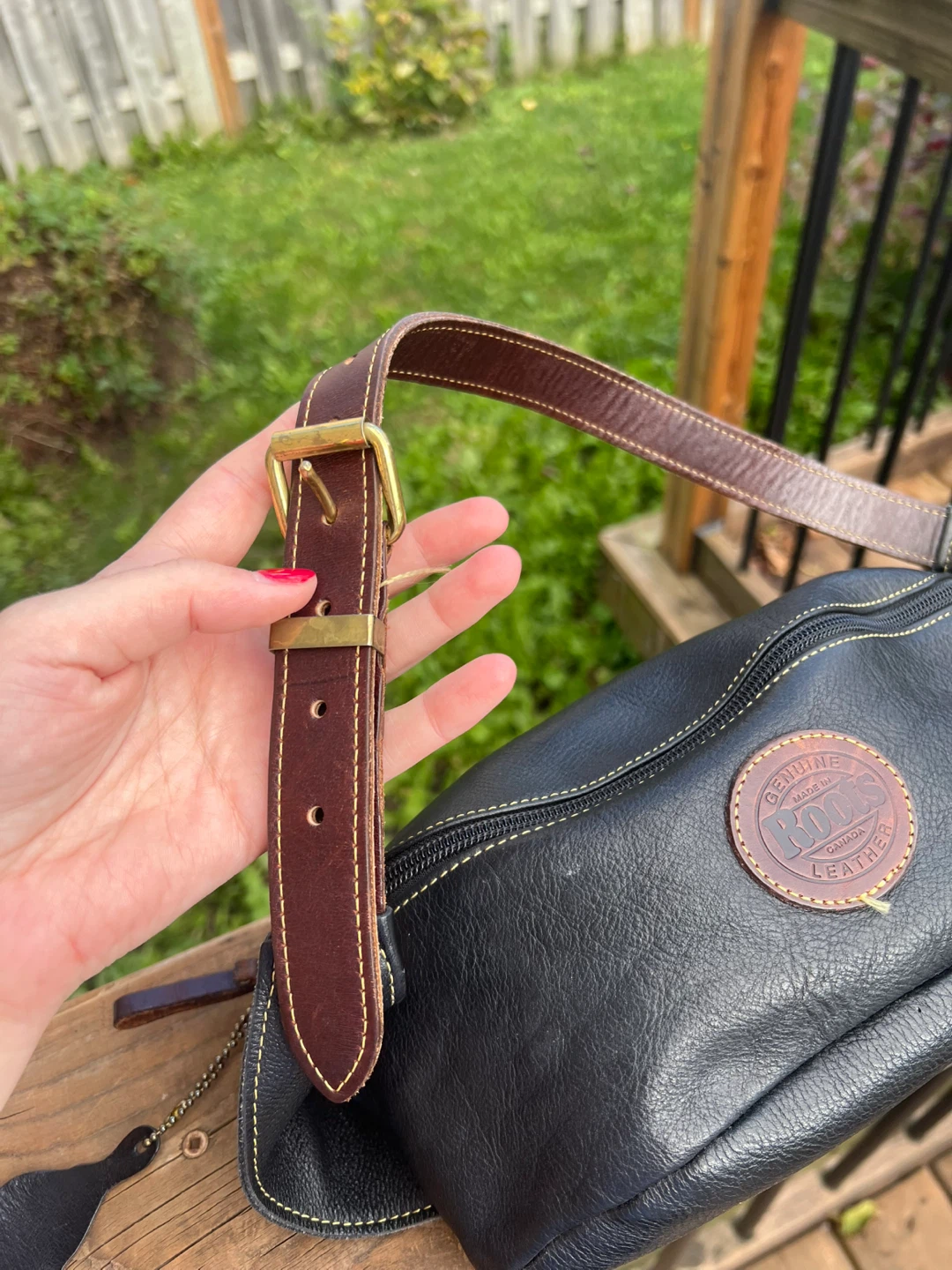 Roots Leather Belt Bag - photo 2