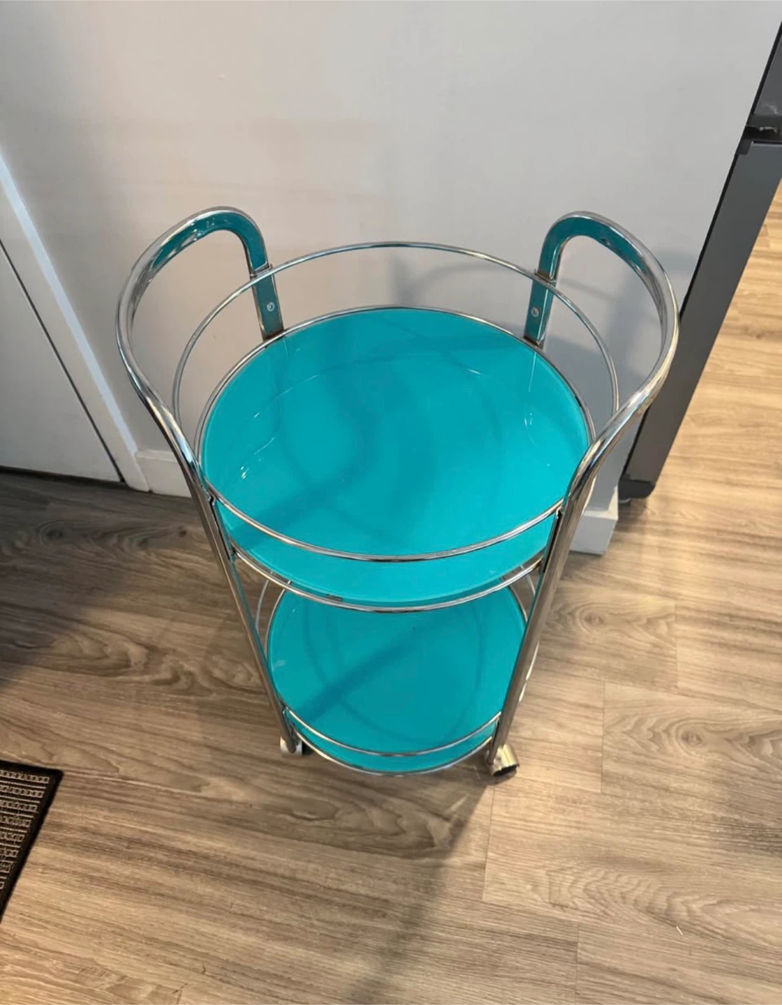 Two-Tier Vintage Bar Cart - photo 2