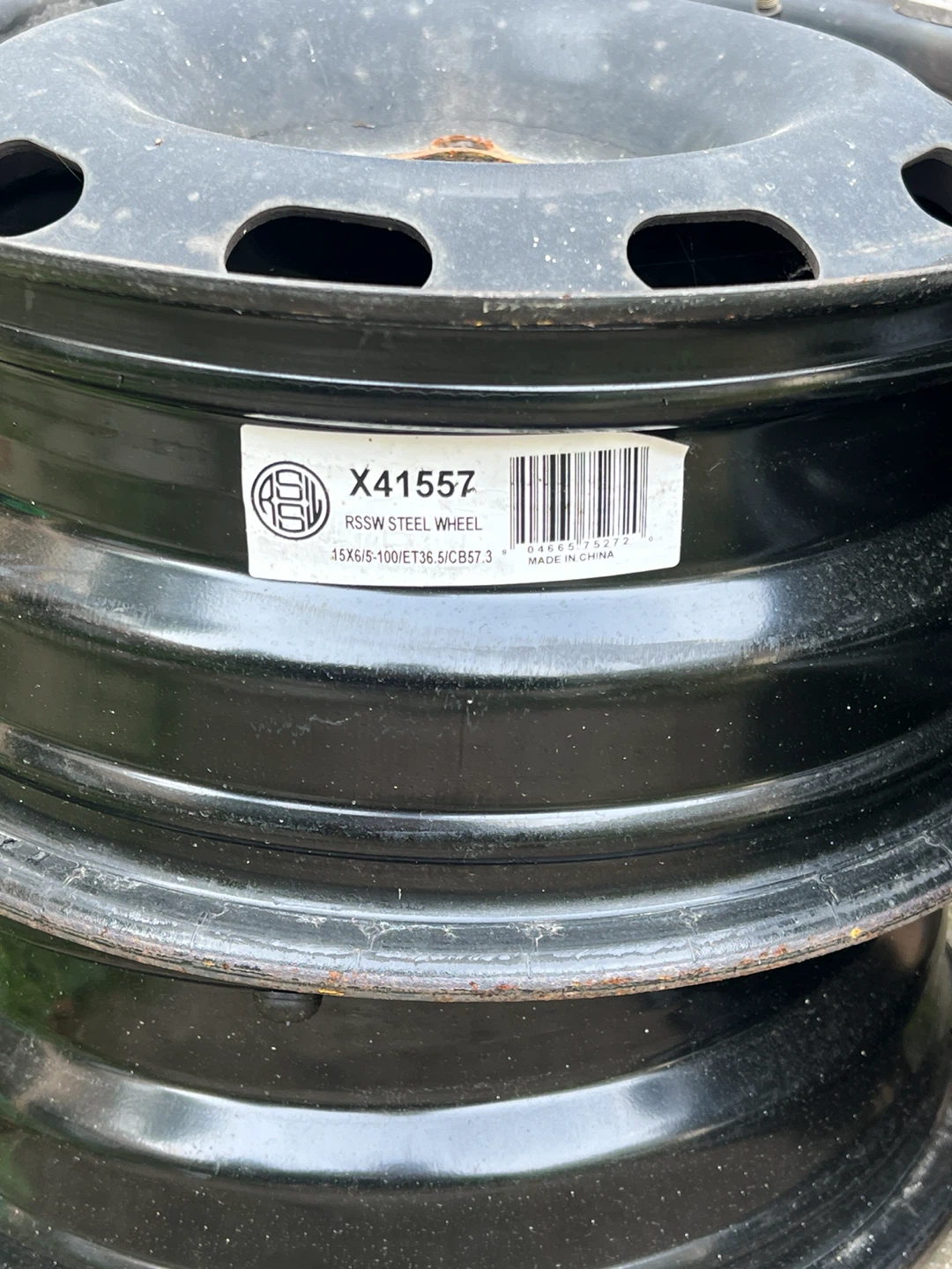 16" Universal Steel Rims (5x114.3 & 5x100 Multi-Fit) – Set of 4 - photo 2