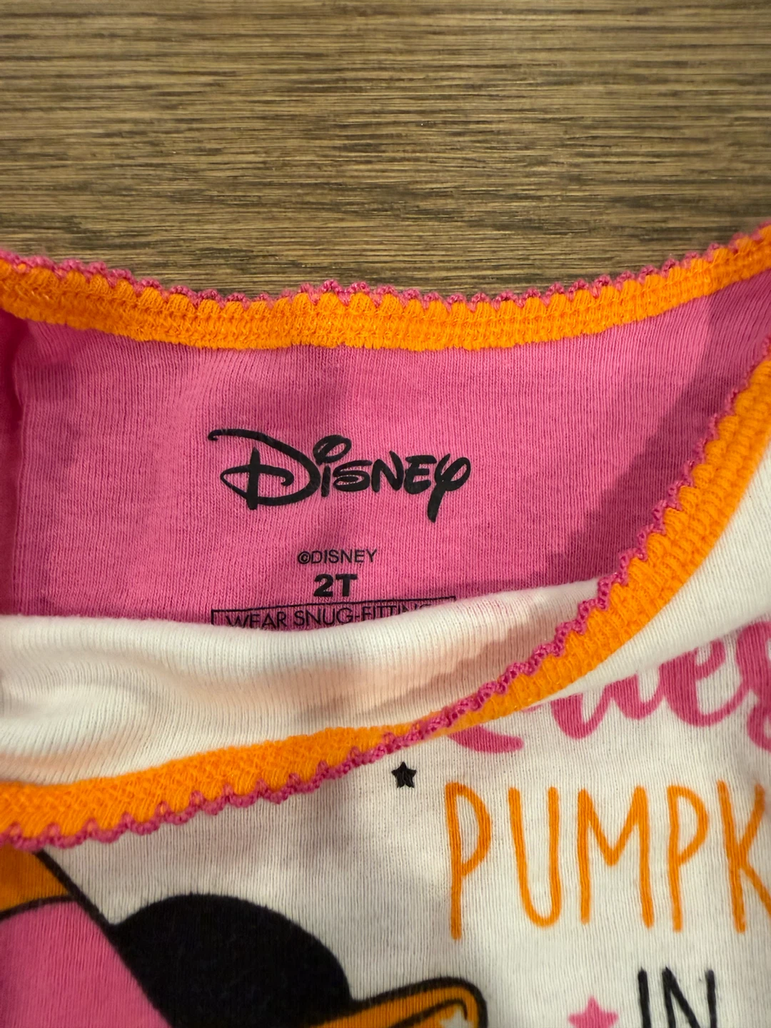 Disney Minnie Mouse Halloween Pajama Set 2T - photo 3