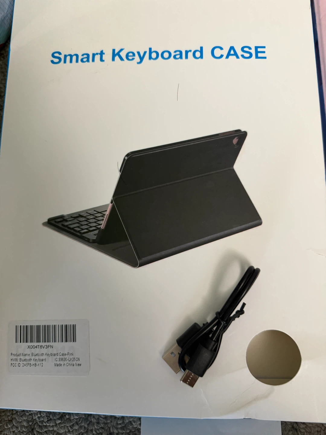 Pink Smart Keyboard Case for Tablet - photo 5