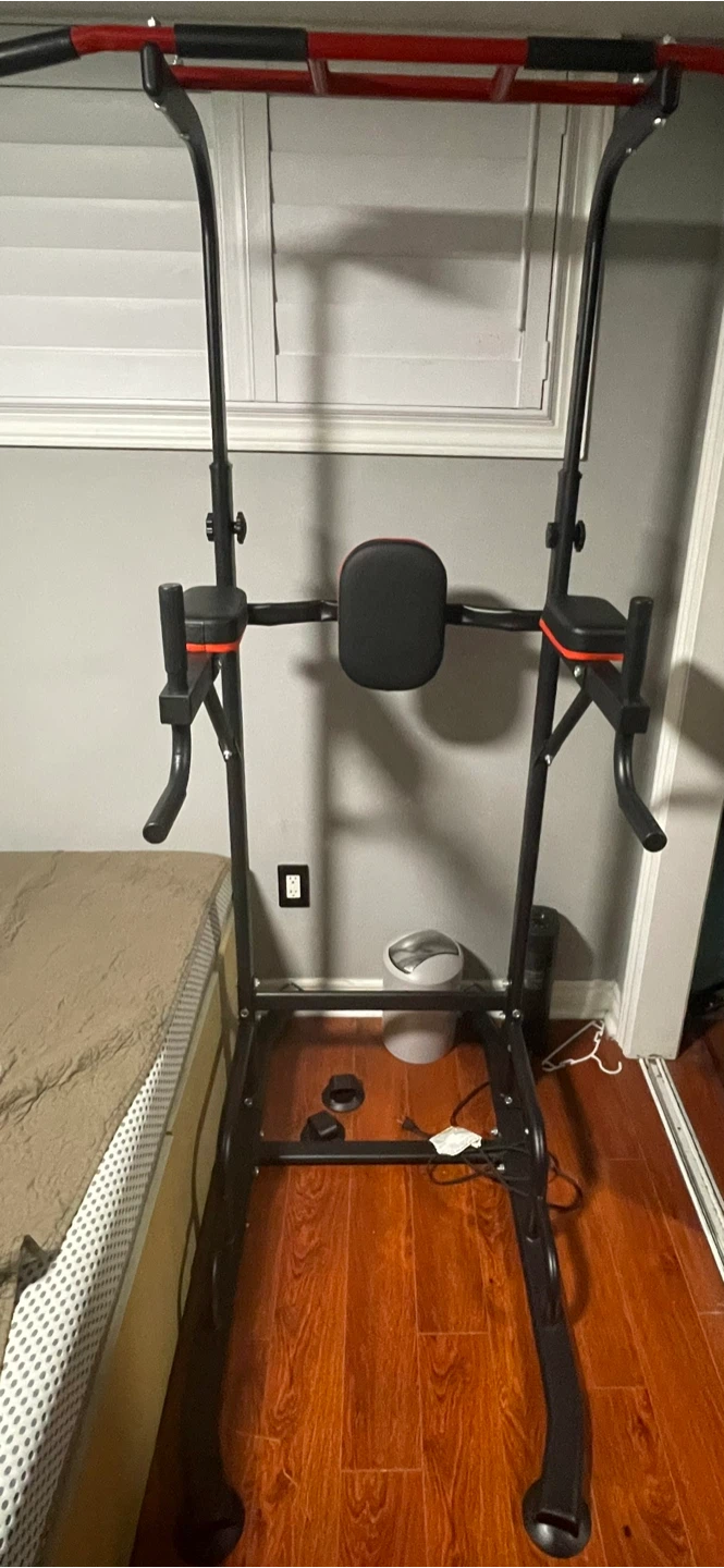 Power Tower Pull Up Dip Station