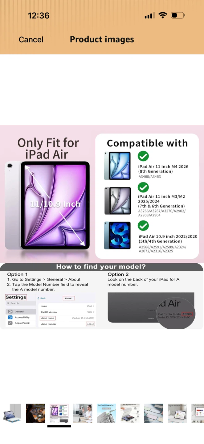 MePadKey Smart Keyboard Case for iPad Air - photo 3