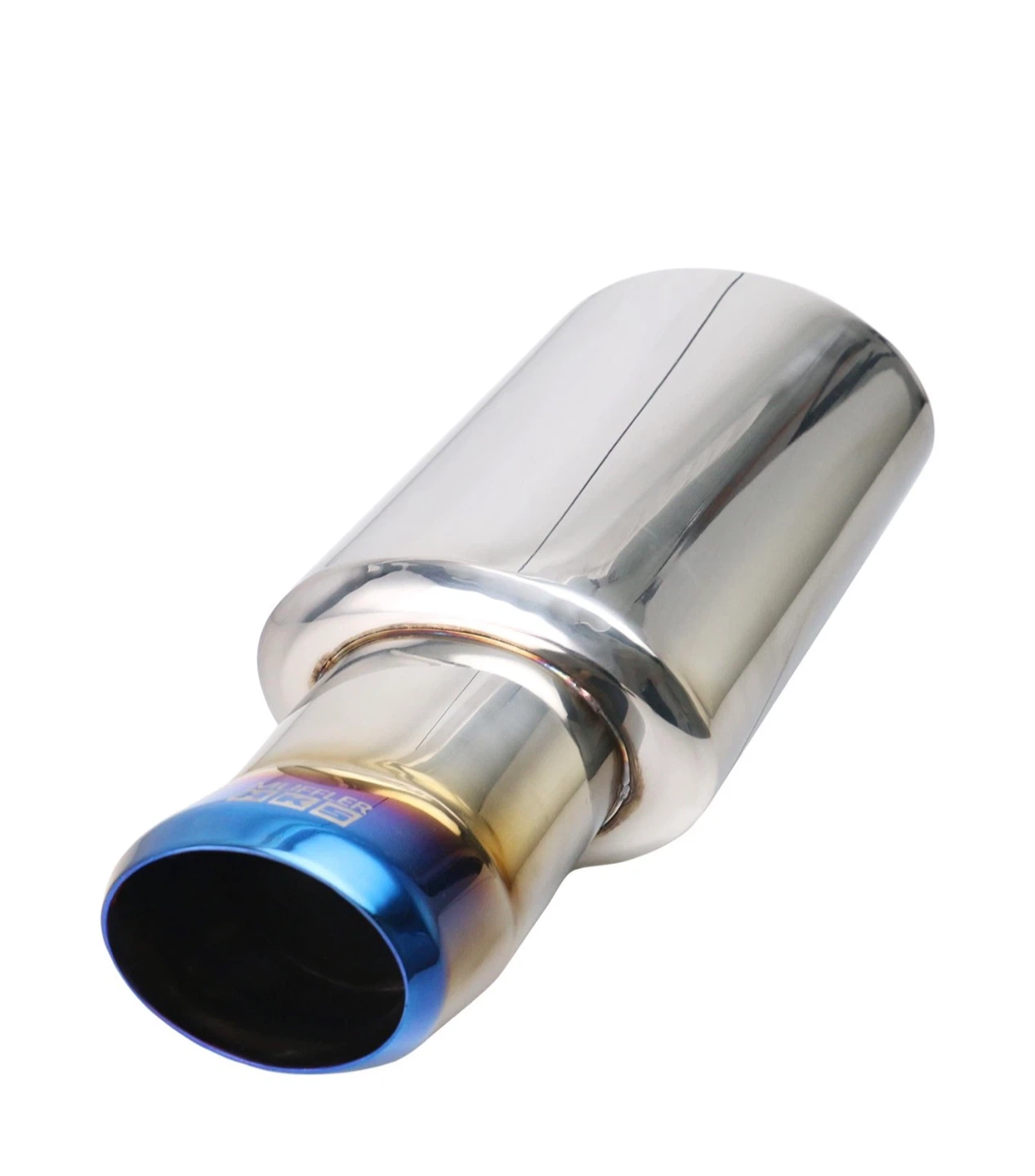 HI-POWER UNIVERSAL SINGLE OVAL EXHAUST MUFFLER - photo 3