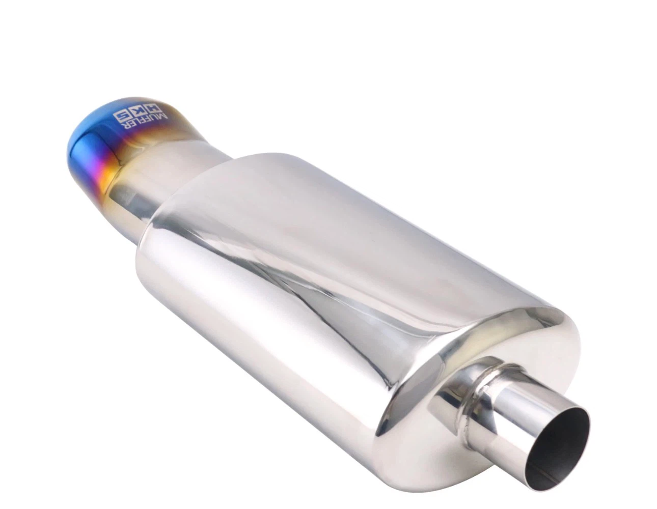HI-POWER UNIVERSAL SINGLE OVAL EXHAUST MUFFLER - photo 5