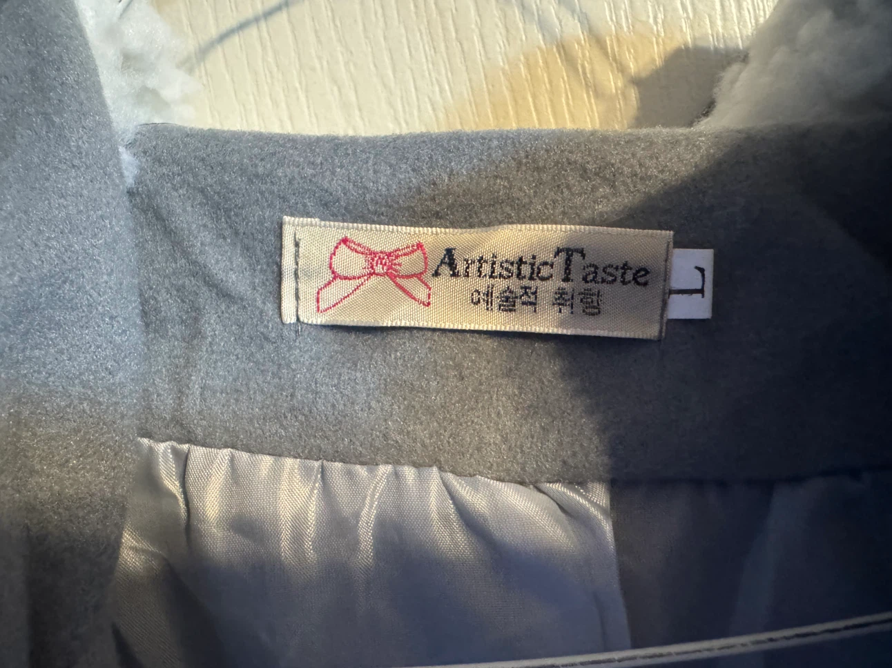 ArtisticTaste Grey Hooded Duffle Coat - photo 4