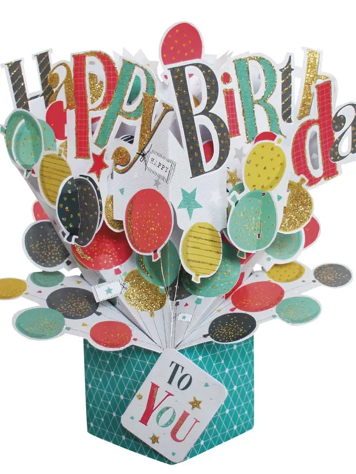 Birthday pop-up card