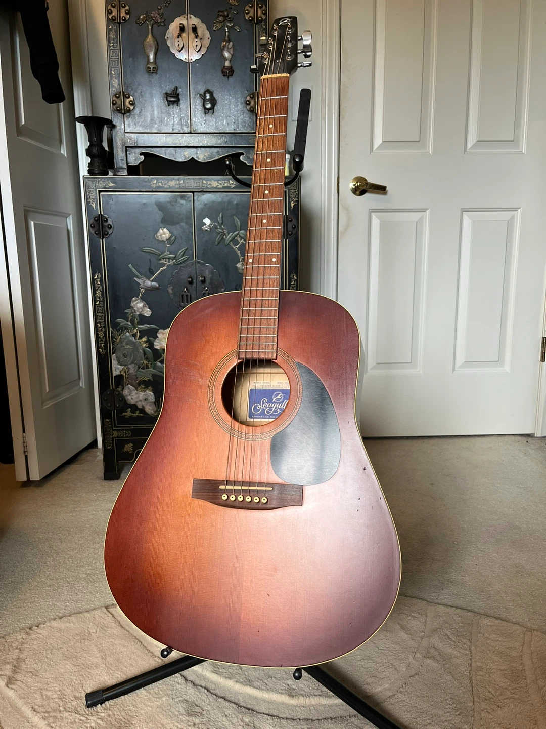 Seagull Tobacco Burst Acoustic Guitar