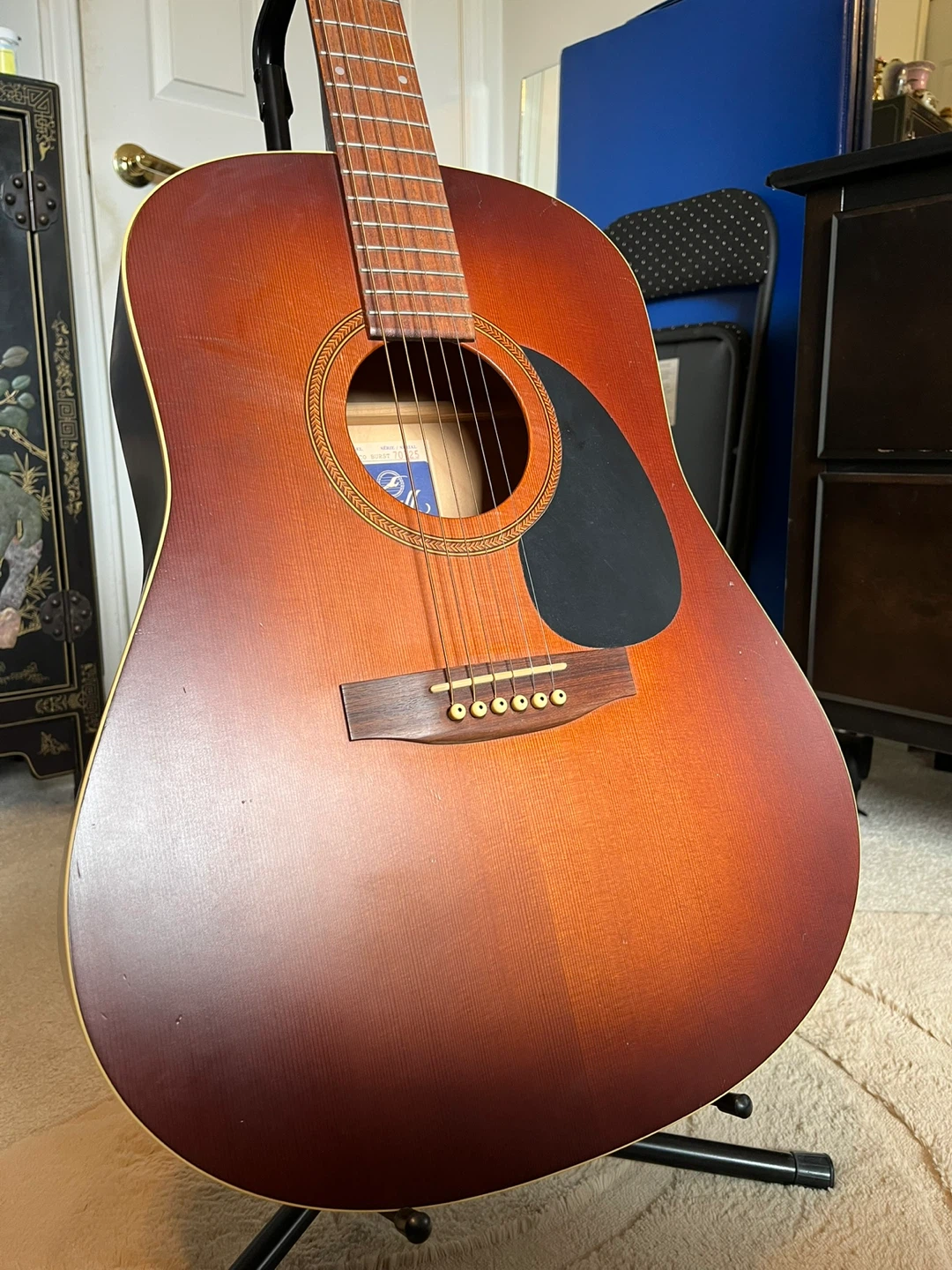 Seagull Tobacco Burst Acoustic Guitar - photo 2
