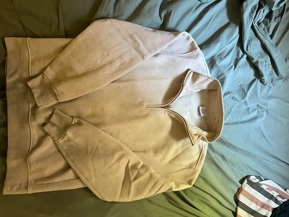 Mango Quarter-Zip Sweatshirt - photo 3