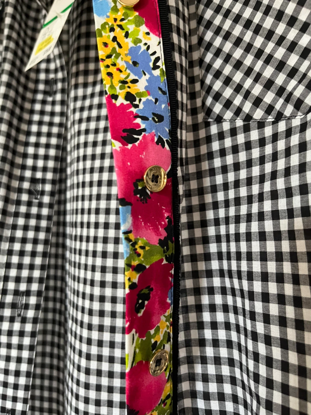 Jones New York Signature Gingham Shirt - photo 4