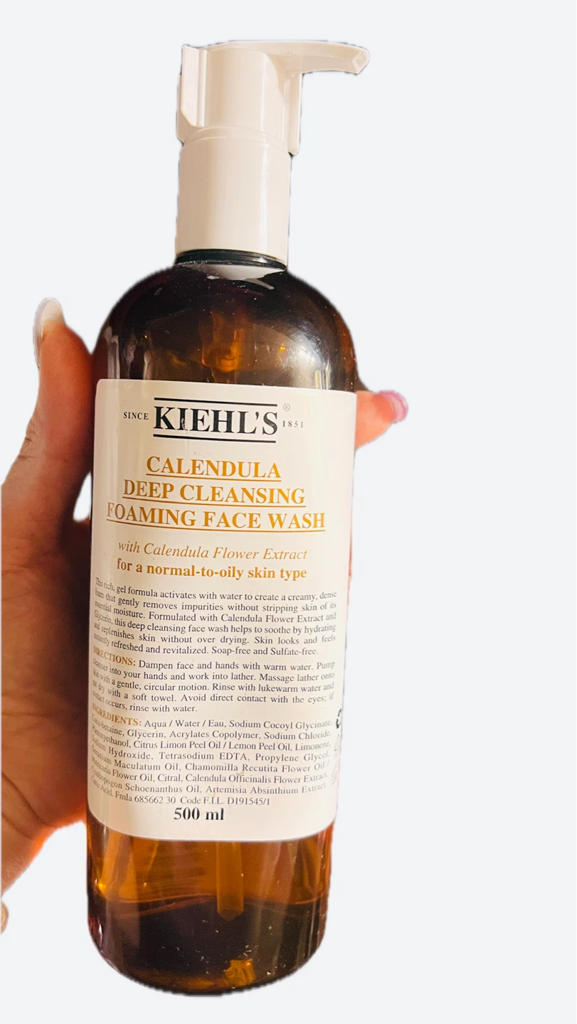 Kiehl's Calendula Deep Cleansing Foaming Face Wash 500ml