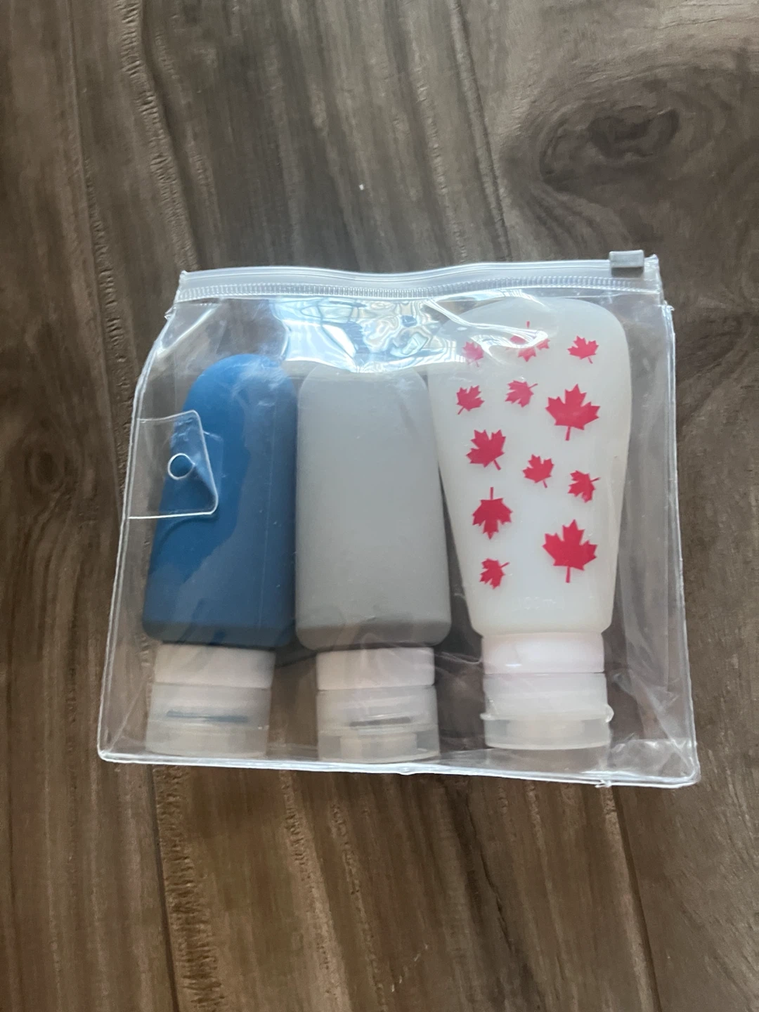 Travel toiletry bottles and Koudai disposable bath towels