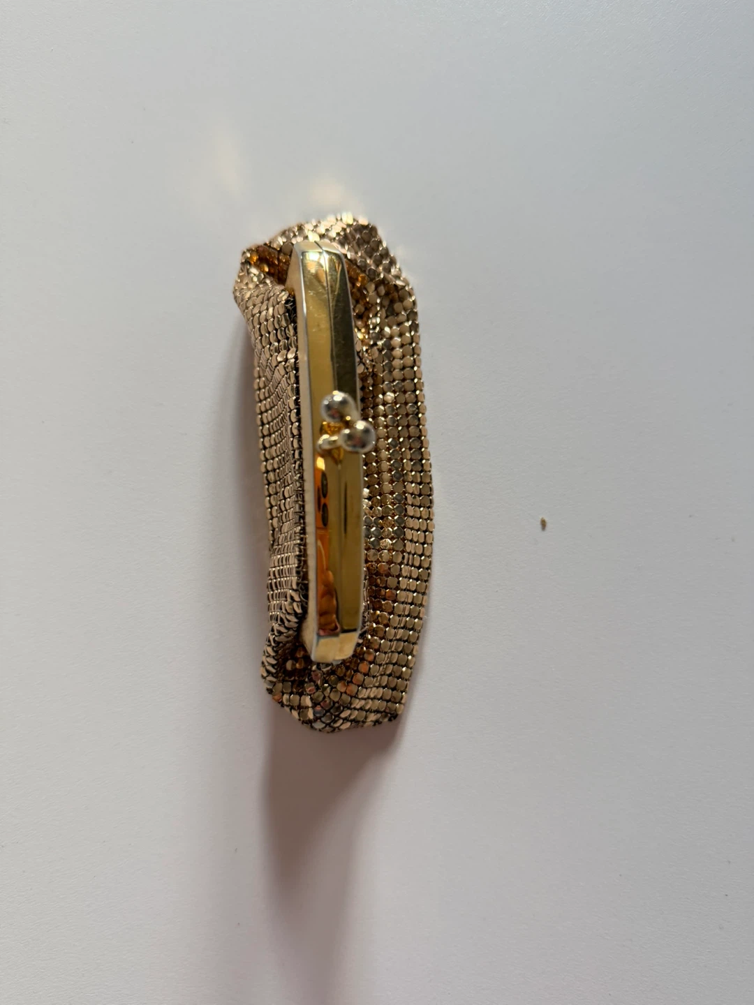 Vintage Glomesh Gold Tone Coin Purse - photo 3