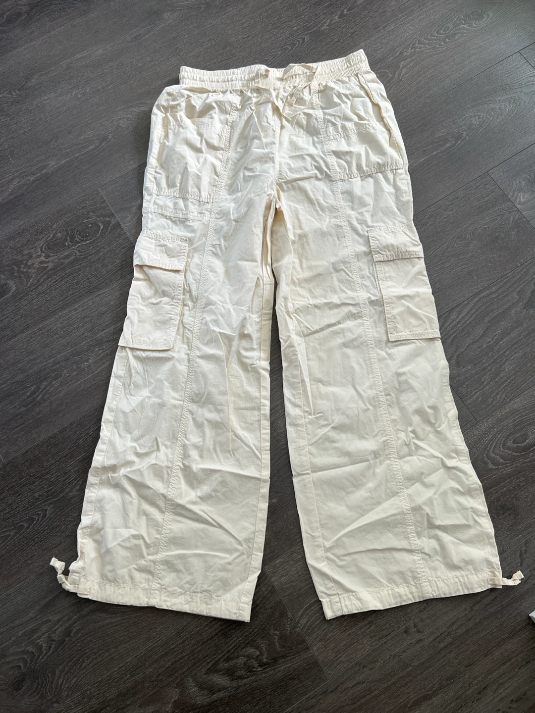 Aerie Off-White Cargo Pants - photo 2