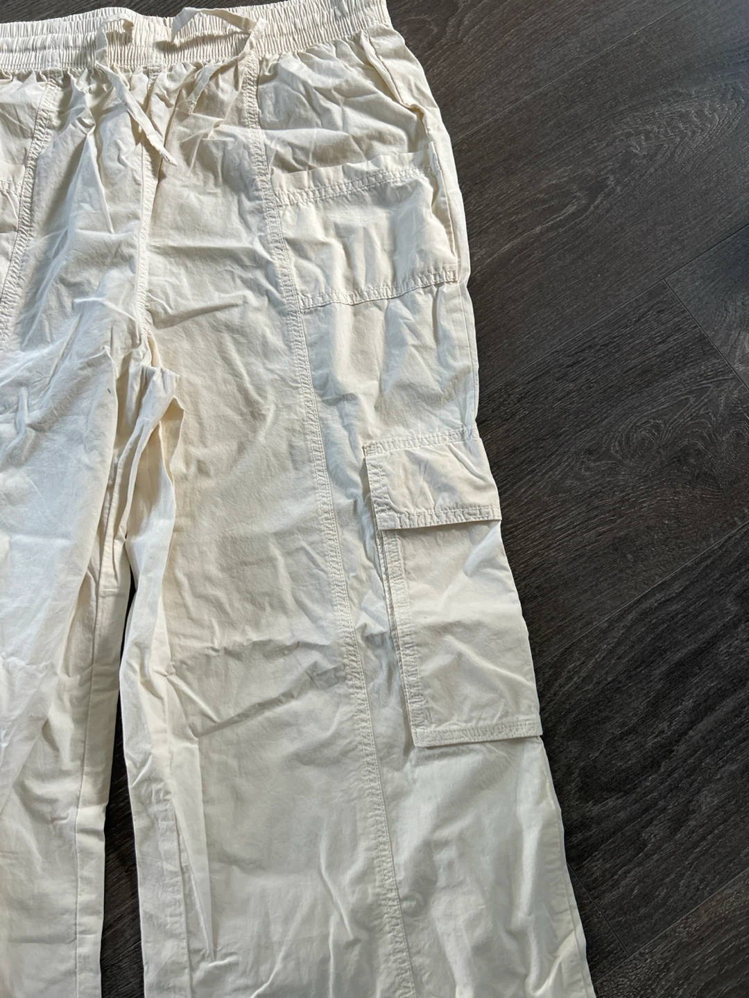 Aerie Off-White Cargo Pants - photo 3