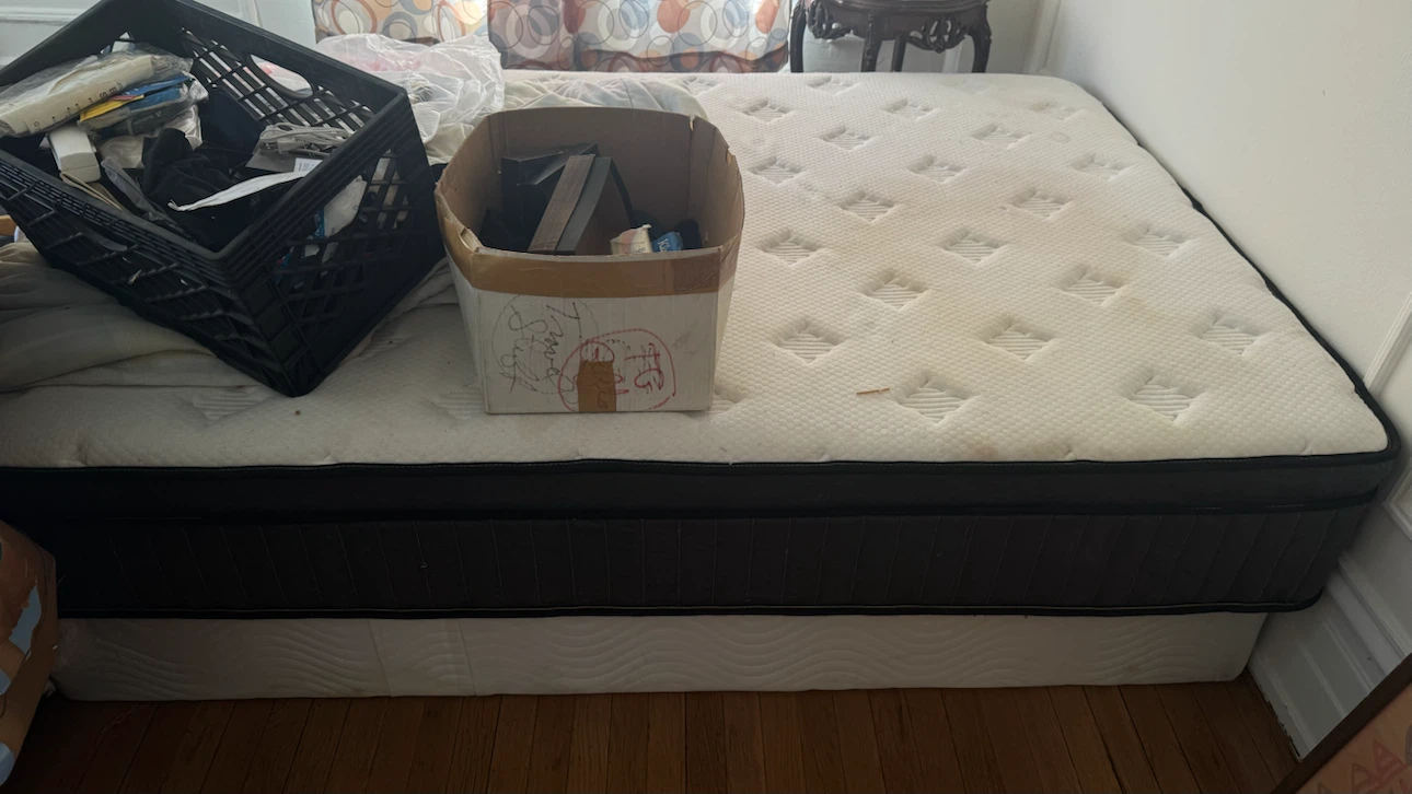 Full Size Mattress and Box. For free