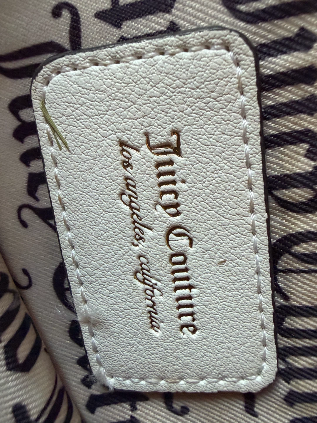 Juicy Couture White Backpack with Mini Pouch - photo 3