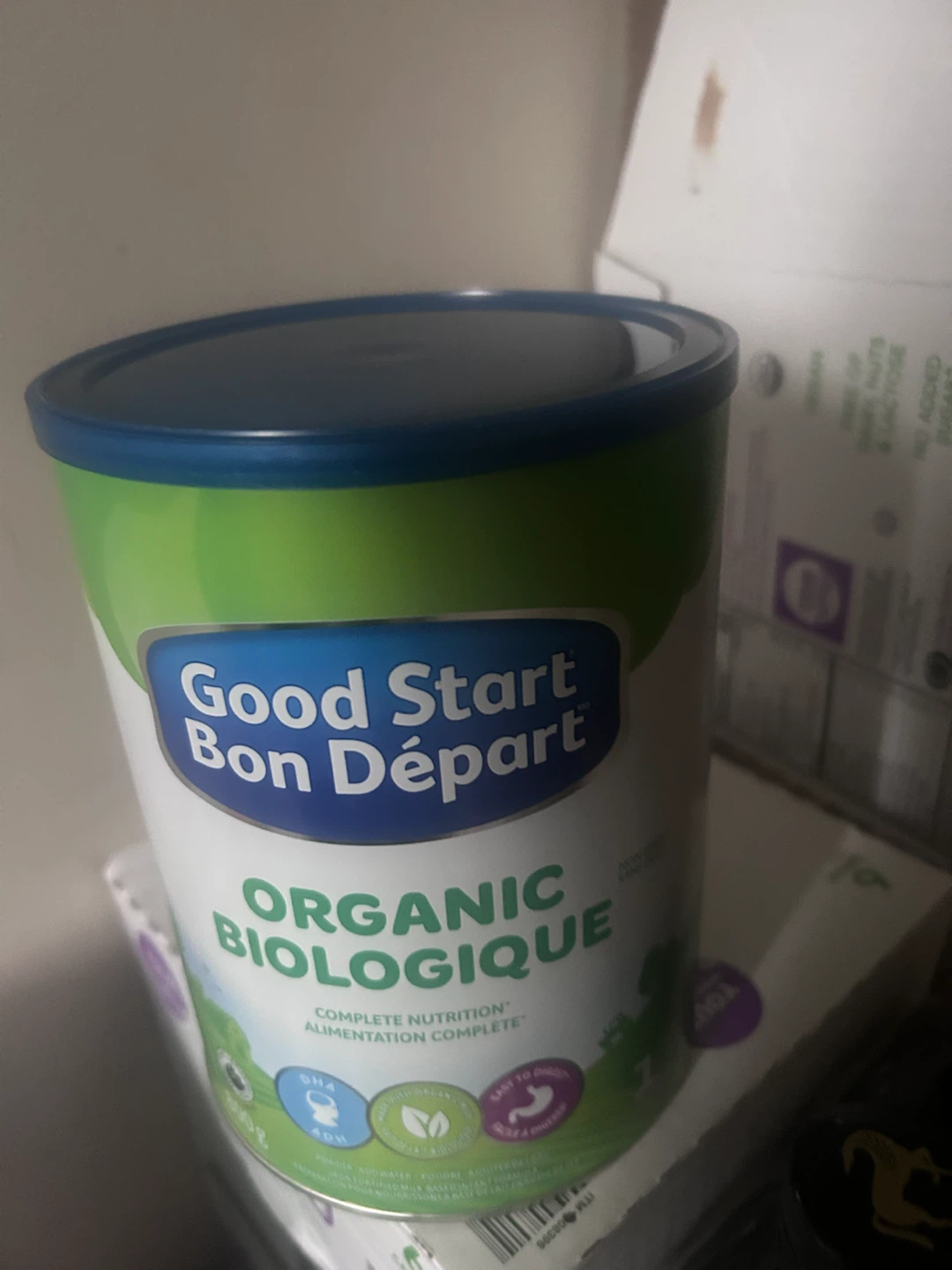 Baby formula organic