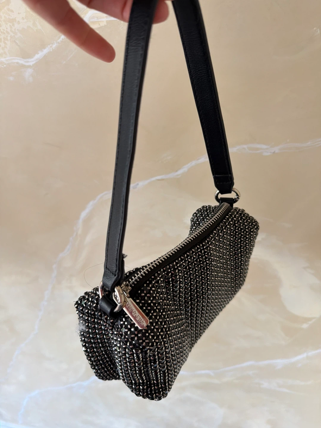 Tom & Eva black rhinestone purse - photo 4