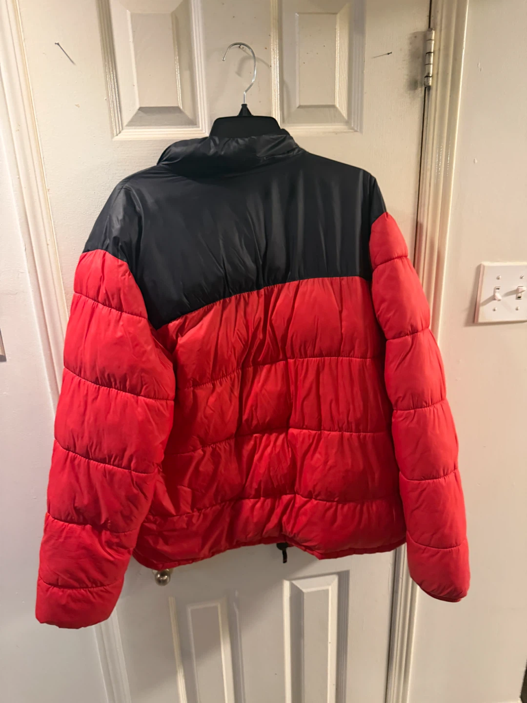 Old Navy Puffer Jacket, Red and Black - photo 4