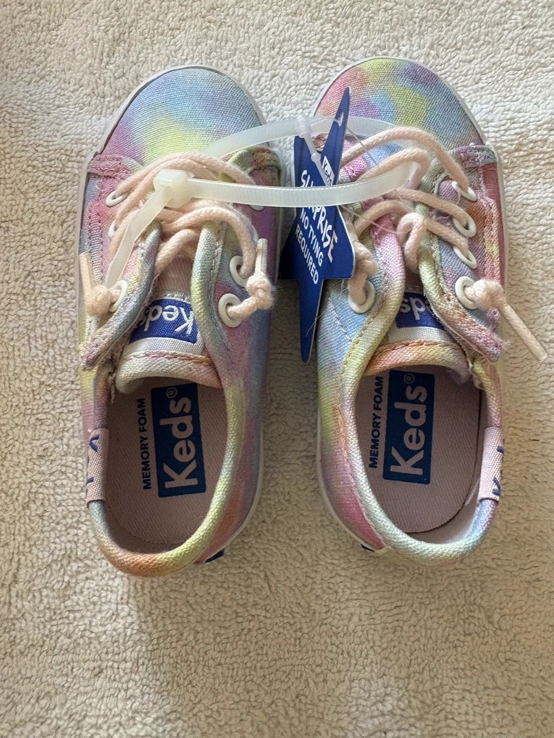 Keds Tie Dye Surprise Kids Shoes size 5