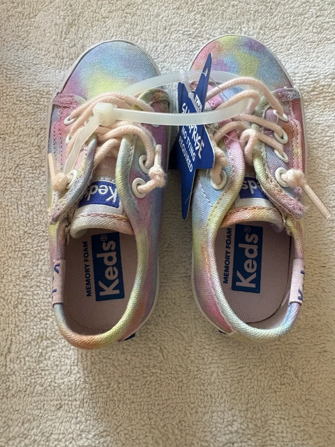 Keds Tie Dye Surprise Kids Shoes size 5