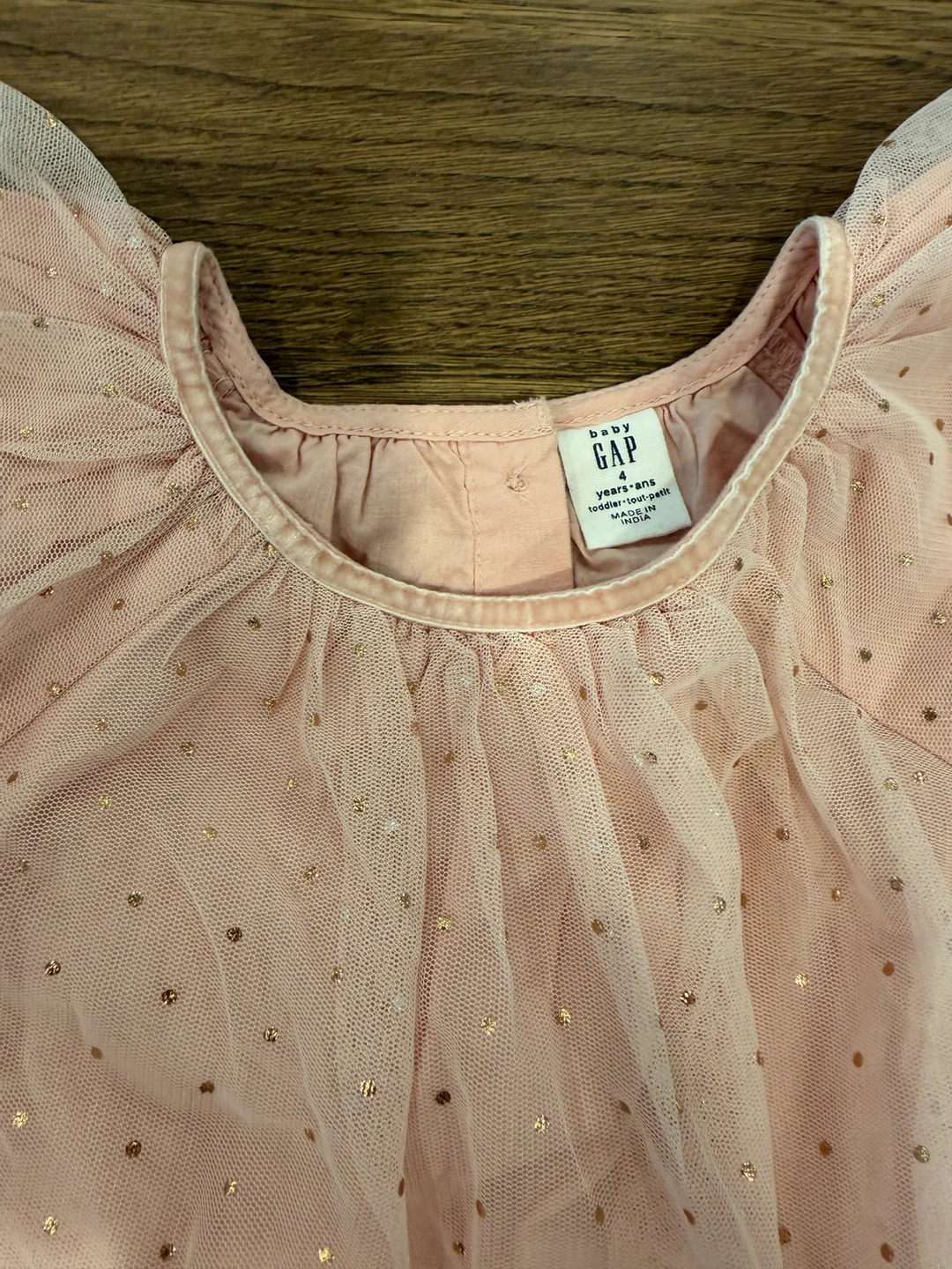 Baby Gap Toddler Girl Pink Tulle Dress - photo 2