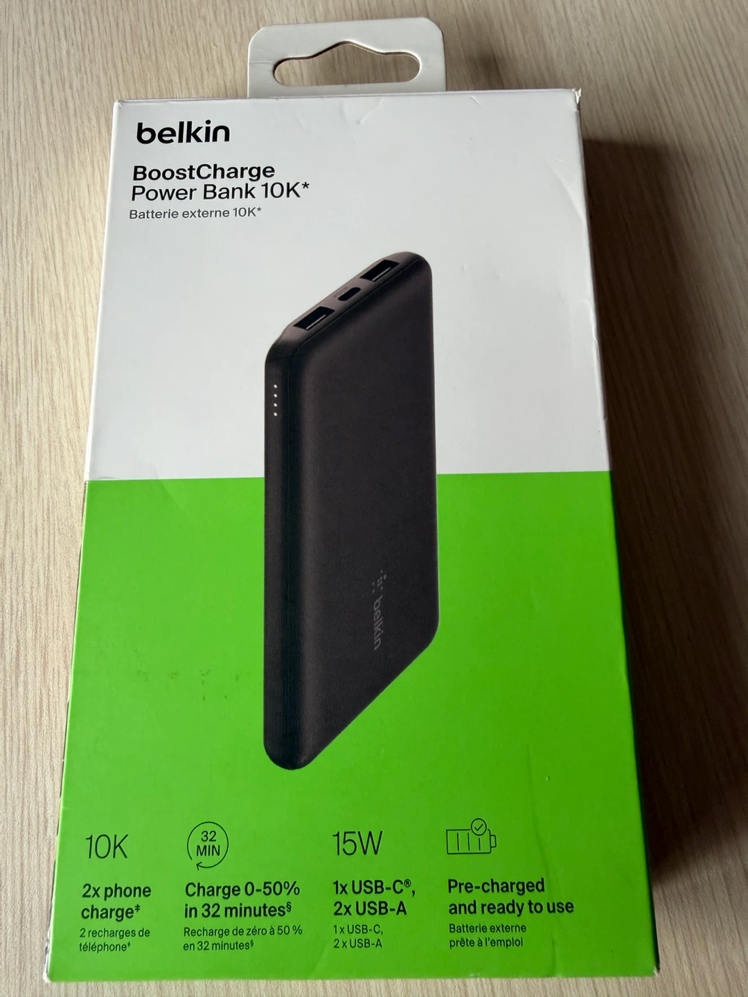 Belkin BoostCharge Power Bank 10K