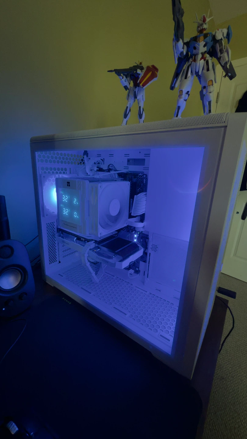Black and White Gaming PC - photo 2