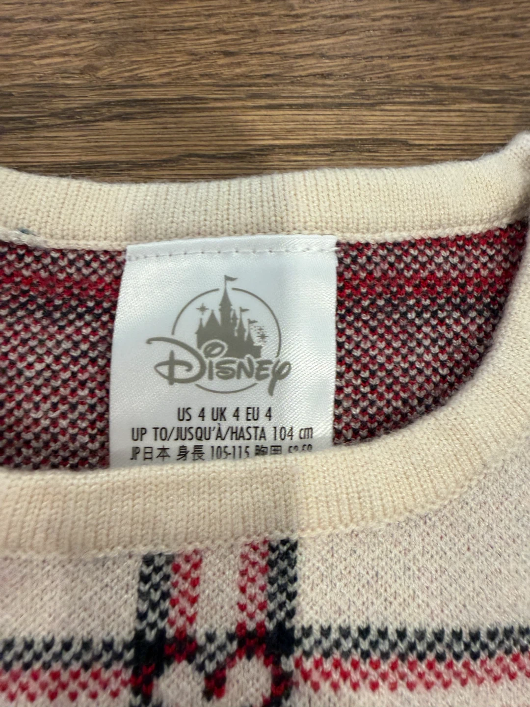 Disney Plaid Sweater and Skirt Set Size 4 - photo 3
