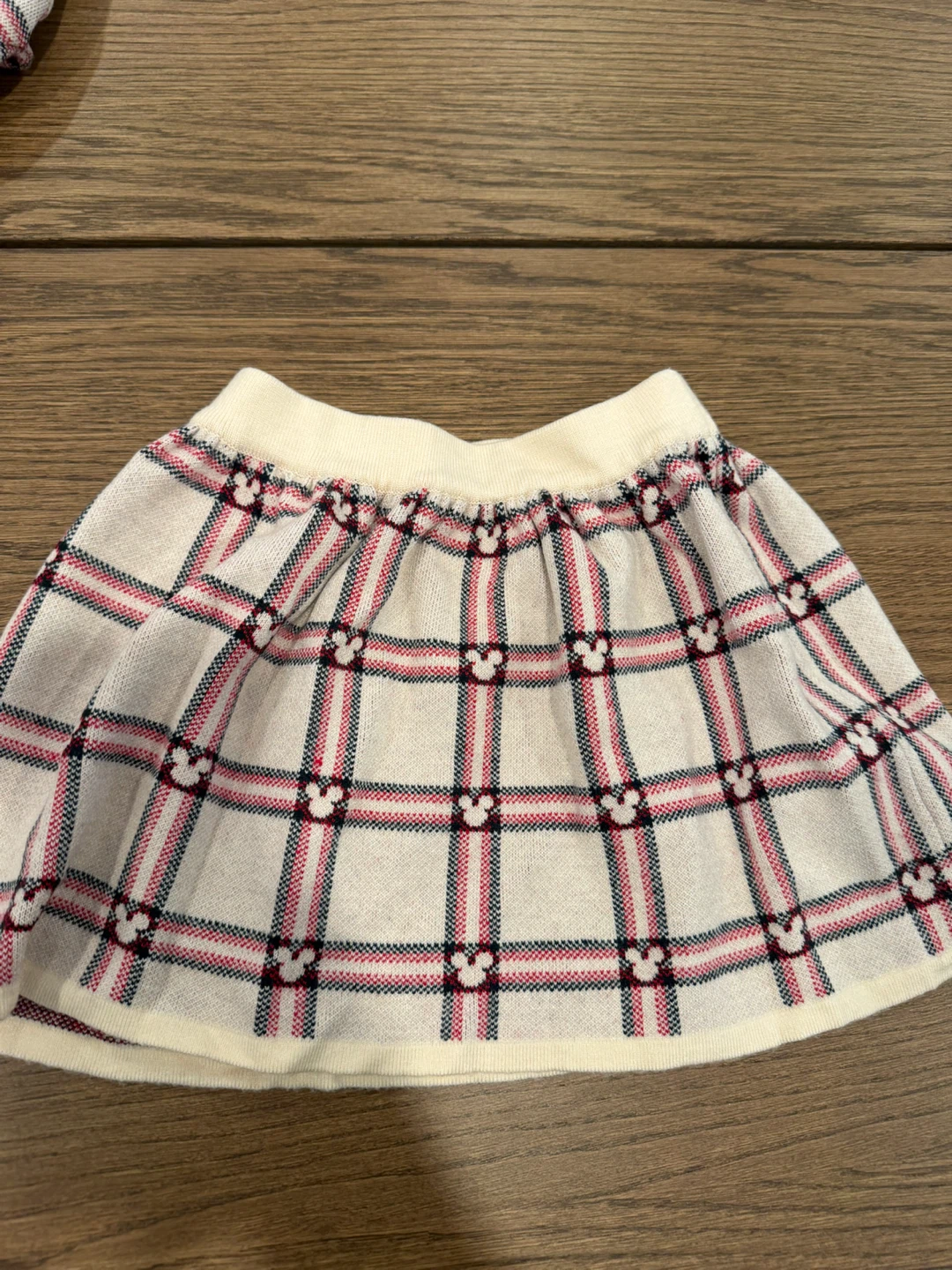 Disney Plaid Sweater and Skirt Set Size 4 - photo 5