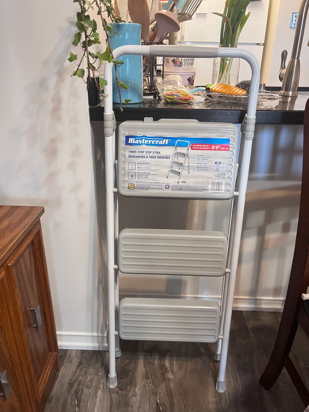 Mastercraft Three-Step Step Stool
