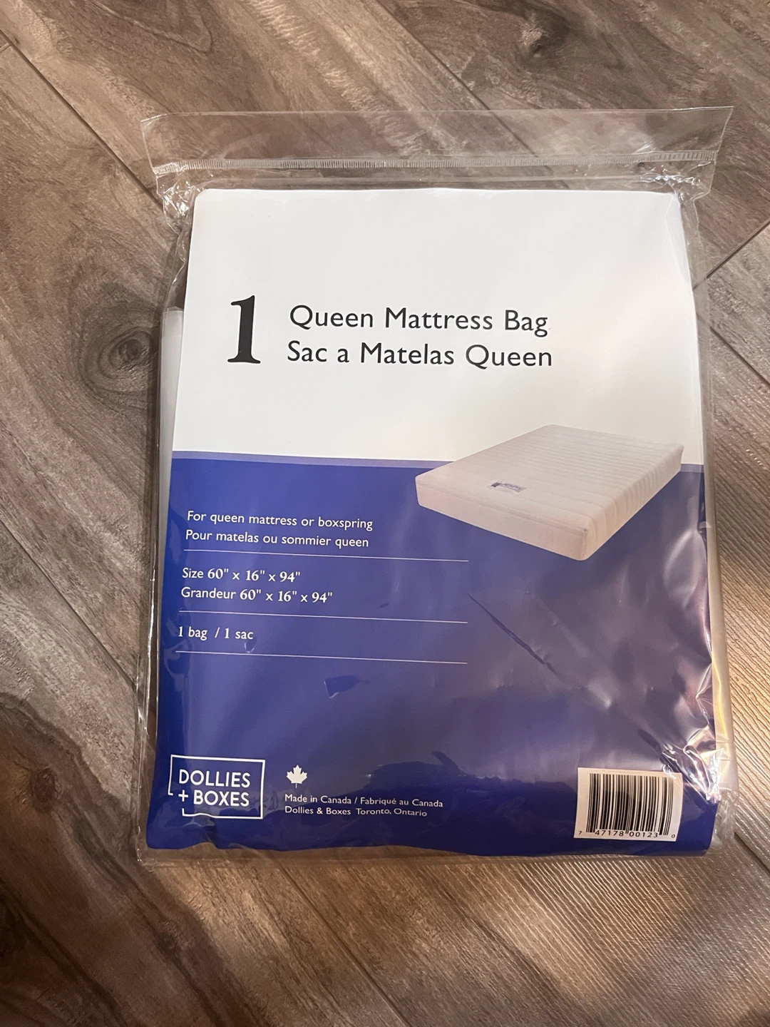 Queen Mattress Bag and Forearm Forklift Lifting Straps