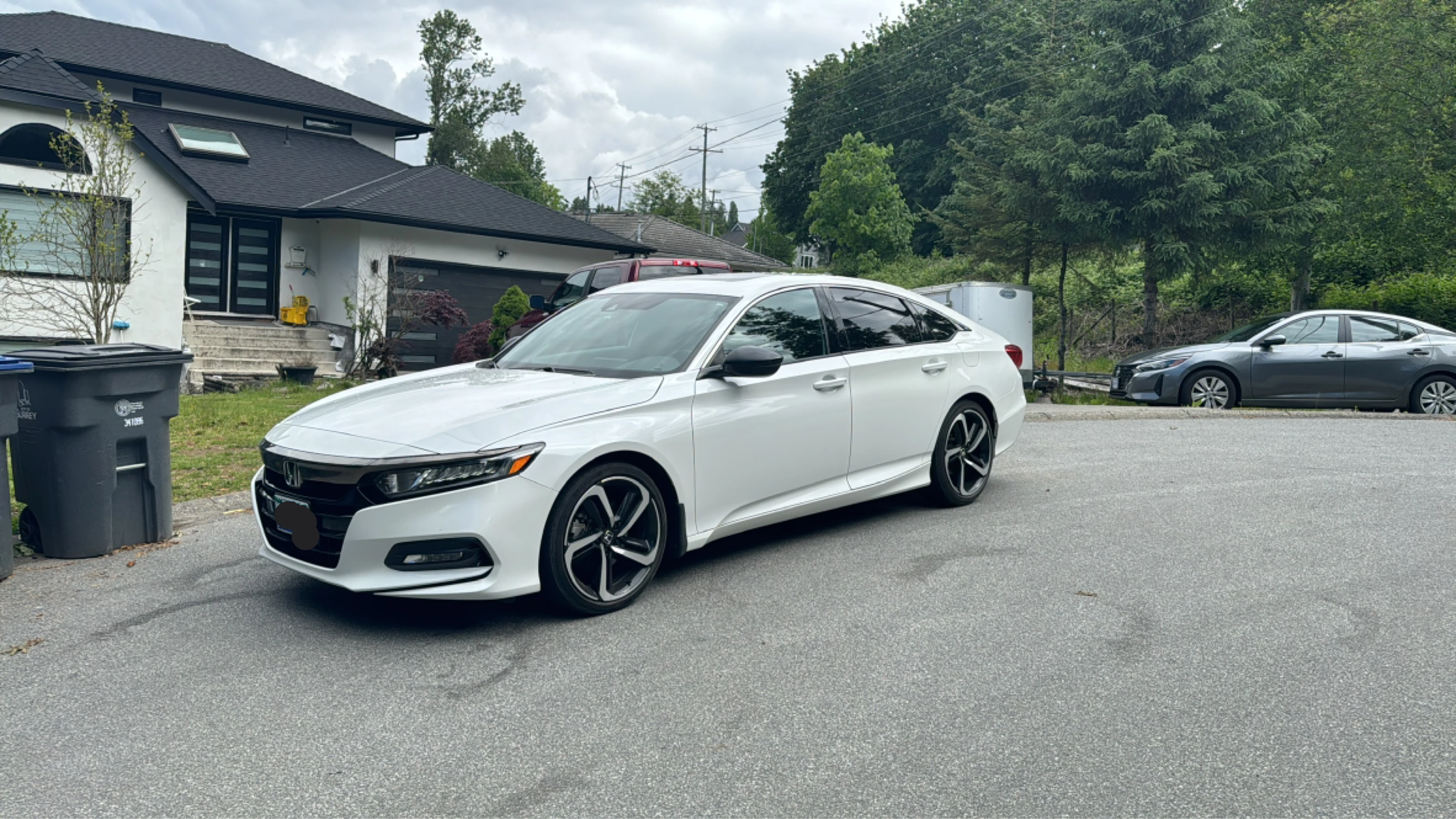 White Honda Accord Sport 2020 - photo 2