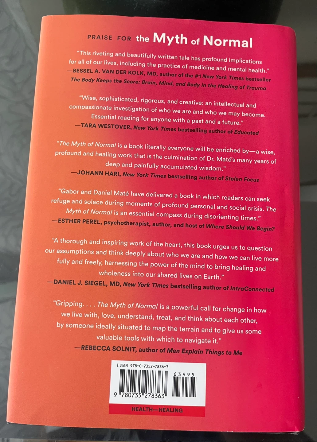 The Myth Of Normal Gabe Mate Hardcover Book - photo 3