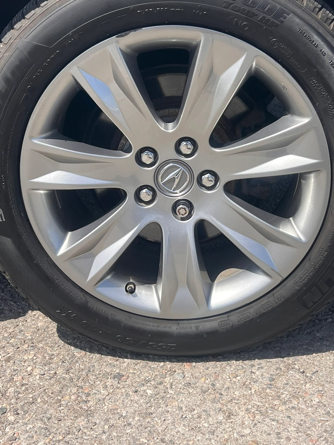 Acura 19-inch Alloy Wheels with Michelin Tires - photo 4
