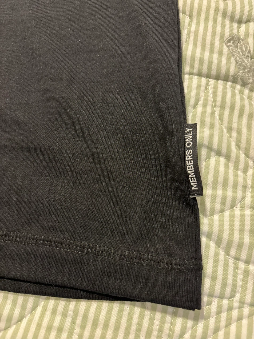 Members Only Black T-Shirt, Medium - photo 3